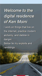 Mobile Screenshot of kenmoini.com